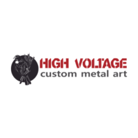 High Voltage Metal Art website